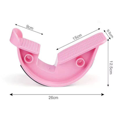 Massage en rekken van de benen worden makkelijker met plastic yogahulpmiddelen Stretching Wheel