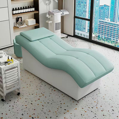Aanpasbaar en leer materiaal Eenvoudig haarwasbed voor schoonheidssalon Massage Spa Gezondheidszorg Fysiotherapie OEM/ODM