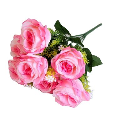 Voeg een vleugje elegantie toe aan uw huis met 3 pioenenbloemen natuurlijke jade potplanten