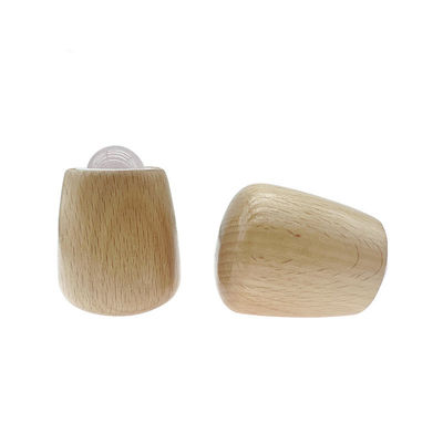Aanpasbare Jade Massage Ball Houten Handle Jade Roller voor lichaamsmassage en nek/gezicht Gua Sha Stress Relief Tool