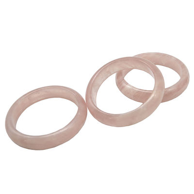 Kristalkwarts Rozen Armbanden Echte Roze Armbanden Ronde Vorm Huwelijkscadeautjes Voor Vrouwen En Mannen