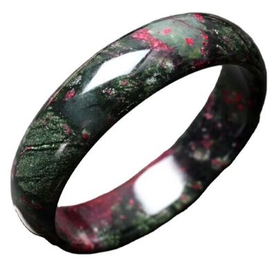 Natuurlijke Xiuyan Jade Perzik Jade Armband Geslacht Vrouwen Draagbare voor vrouwen