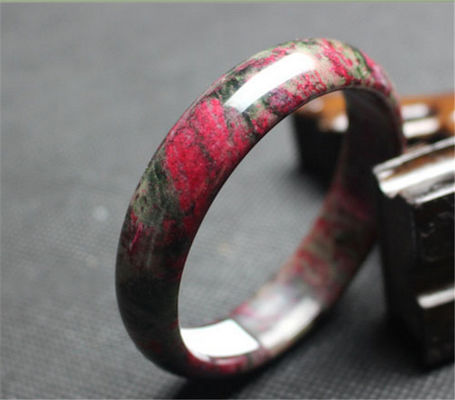 Natuurlijke Xiuyan Jade Perzik Jade Armband Geslacht Vrouwen Draagbare voor vrouwen