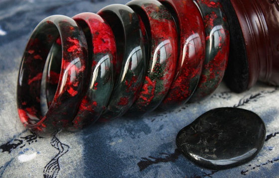 Natuurlijke Xiuyan Jade Perzik Jade Armband Geslacht Vrouwen Draagbare voor vrouwen