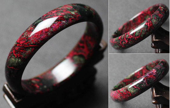 Natuurlijke Xiuyan Jade Perzik Jade Armband Geslacht Vrouwen Draagbare voor vrouwen