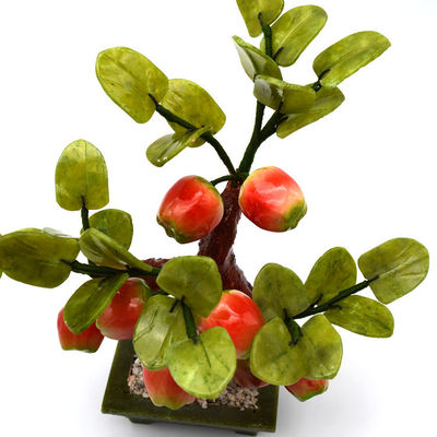Engraving techniek populaire Chinese handgemaakte kristallen bomen kristallen appelboom jade bloemen boom