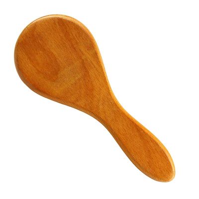 Natuurlijke zachte borstel wol droog borstel houten handvat baby haar borstel Custom LOGO Gezicht lichaam reiniging badgereedschap voor huidmassage