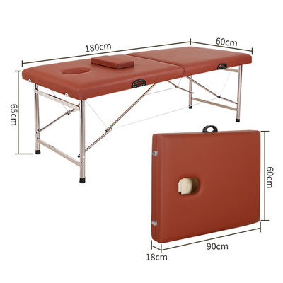Salon Spa Beauty Massage Tafel Draagbaar Opvouwbaar Bed Met Multi Functioneel Eenvoudig Ontwerp En Inbegrepen Opbergtas