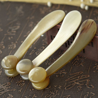 Yak Hoorn Gua Sha Board Bull Hoorn Body Massager Huidverzorgingsroller voor het volledige lichaamsmassagegebied