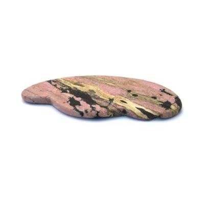 Multifunktioneel gezichtsmassagebord met roze rodonit jade Guasha voor gezondheidszorg en persoonlijke gezondheid
