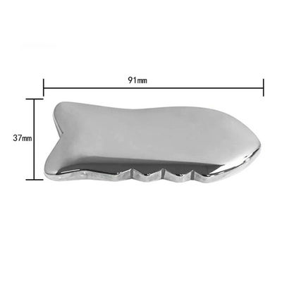 Terahertz Gua Sha Scraping Massage Tool met Energy Stone en Acupunctuurpunt Massage 91*37mm