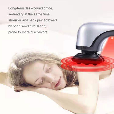 ABS Silicone Handheld Infrarood Massage Hammer voor diepe weefselmassage van Schouder Leg Voet Spieren Oneindig variabele snelheid