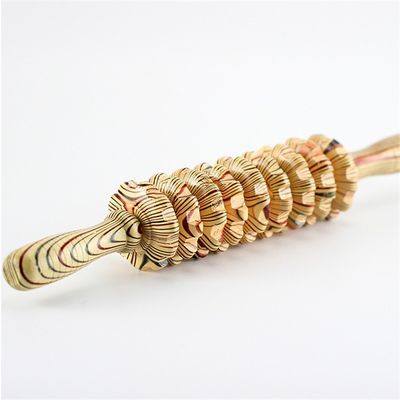 OEM ODM 38*5.5cm Houten buikmassage roller Body Massage Jade Roller