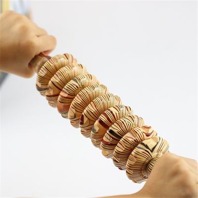 OEM ODM 38*5.5cm Houten buikmassage roller Body Massage Jade Roller