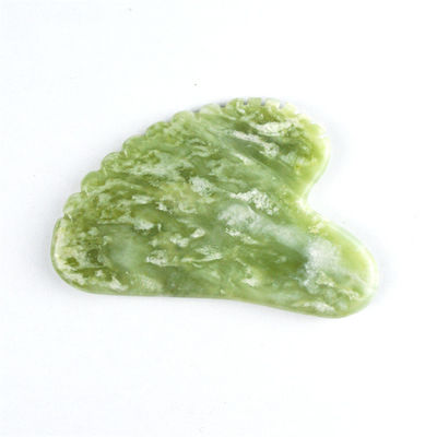 2024 Natural Heart Shape Xiuyan Jade Gua Sha Scraping Board Het ultieme massagetool voor volledige lichaams ontspanning