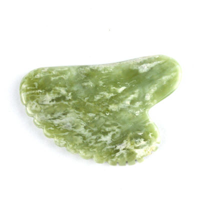 2024 Natural Heart Shape Xiuyan Jade Gua Sha Scraping Board Het ultieme massagetool voor volledige lichaams ontspanning