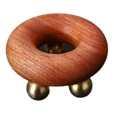 Gua Sha Functie Handmatige Koper Buikmassageur Beech Body Meridian Massage Brush voor het strakken en vormgeven van de middelhuid