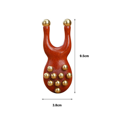 Handmatig Meridian Dredging Koper Gezicht Gua Sha Massage Tool voor Gezicht Beauty Lifting en Oog Huid Tightening