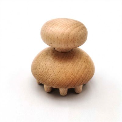 Meridian Dredging Simplified Octopus Shape Houten Massager Aan Uw Vingertoppen