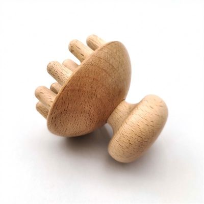 Meridian Dredging Simplified Octopus Shape Houten Massager Aan Uw Vingertoppen