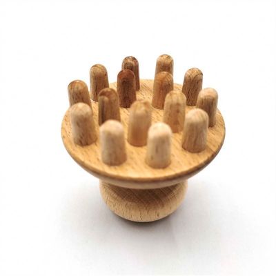 Meridian Dredging Simplified Octopus Shape Houten Massager Aan Uw Vingertoppen
