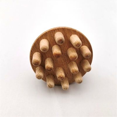 Meridian Dredging Simplified Octopus Shape Houten Massager Aan Uw Vingertoppen