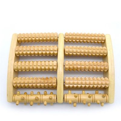 27*17*4,5 cm houten voetmassager met draagbaar ontwerp en ISO9001-certificaat