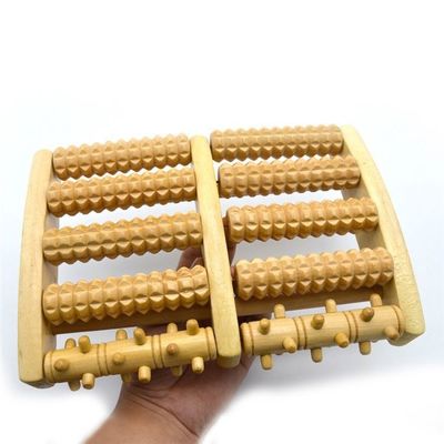 27*17*4,5 cm houten voetmassager met draagbaar ontwerp en ISO9001-certificaat