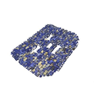 Amethyst Jade Roller Natural Blue Dot Stone Gezichtsmasker Anti-Aging Warm of koud Therapie Gezichtsverzorging Tool