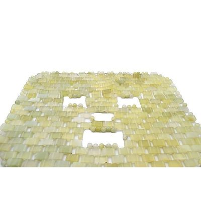 Gezichtsmassageur Natuurlijke anti-veroudering Xiuyan Jade Oogmasker Jade Steen Gezichtsmasker Jade Slaapmaskers Gezichtsverzorgingsinstrument