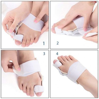 TPR Volwassenen Grote Voet Straightener Bunion Correctie Dag/Nacht Kinderen Duim Toe Straightener Voor Schoenen