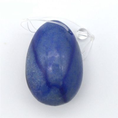 Blauwe Aventurine Yoni Massage Eggs Volkskunst Stijl Kegel versterkingsset voor vrouwen