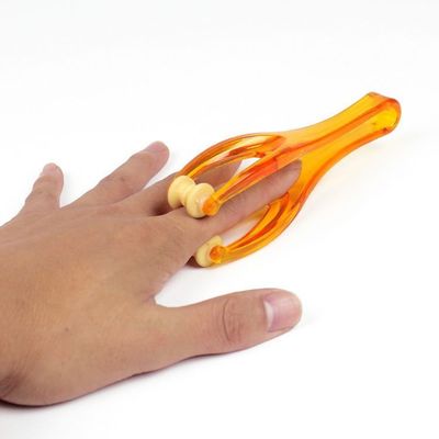 Vingermassage Roller Type Joint Massage Voor Pijnverlichting Gua Sha Fijne Vinger Verlichting Hand Acid Tiger Mouth Acupoint Massage Clip