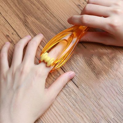 Vingermassage Roller Type Joint Massage Voor Pijnverlichting Gua Sha Fijne Vinger Verlichting Hand Acid Tiger Mouth Acupoint Massage Clip