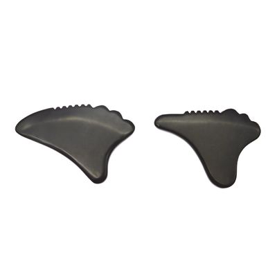 Gua Sha Tool Gezichtsmassage Bian Stone milieuvriendelijk Gezicht 105*77mm 114*74mm 2 stuks AKBS-030 voor gezichtslymfatische drainage