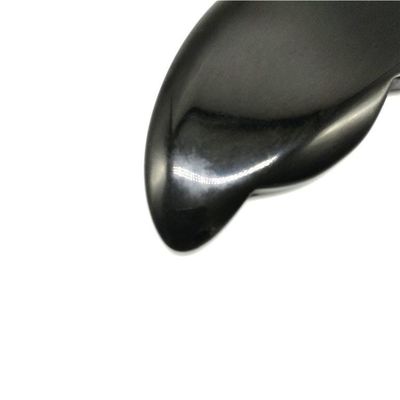 Gezichtsmassage en lichaamsschrapen 9.5*5*0.5 met zwarte Obsidian Gua Sha Stone