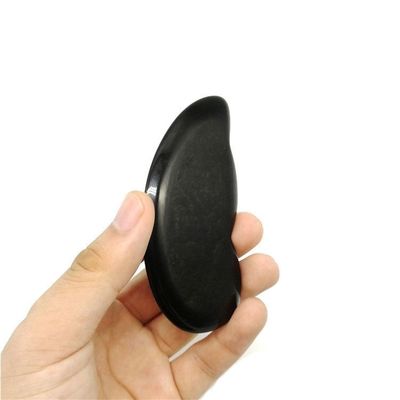 Gezichtsmassage en lichaamsschrapen 9.5*5*0.5 met zwarte Obsidian Gua Sha Stone