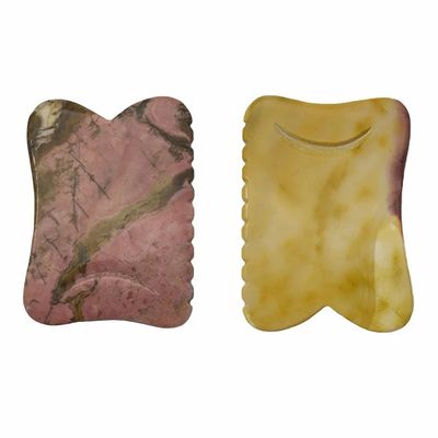 Chinese stijl Mookaite Body Massage Tools Voor schoonheid Guasha Stone Scrapping Face Gua Sha Stone Therapy Massage Tool