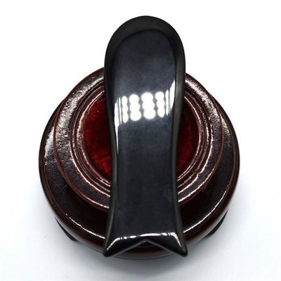 Obsidian visvormige Gua Sha schrapen massagetools voor aangepast logo Gezicht en lichaam Plug-in stroombron