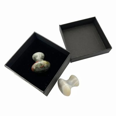 2024 Bloedsteen Jadesteen Guasha Champignon Massage Steen Gua Sha Gezichtsgereedschap De perfecte oplossing voor het verminderen van fijne lijnen