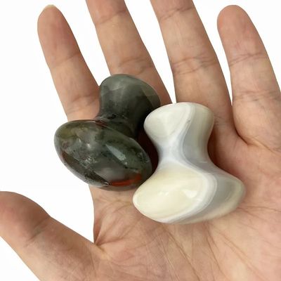2024 Bloedsteen Jadesteen Guasha Champignon Massage Steen Gua Sha Gezichtsgereedschap De perfecte oplossing voor het verminderen van fijne lijnen