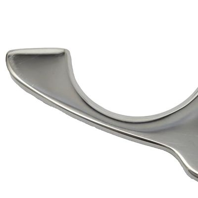 Massager S-vormige roestvrij staal Gua Sha Board voor Back Meridian Scraping Massage Tool