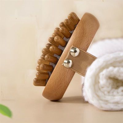 Massagegebied Volledig lichaam Houten lichaam Meridiaan Massage Borstel Gua Sha Massager Kam Met Airbag voor Scalp Massage Kam