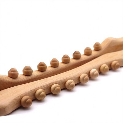 Houten Gua Sha Scraping Massage Stick voor het mobiliseren van het hele lichaam zachte weefsels en Meridian Dredging Massage Tool