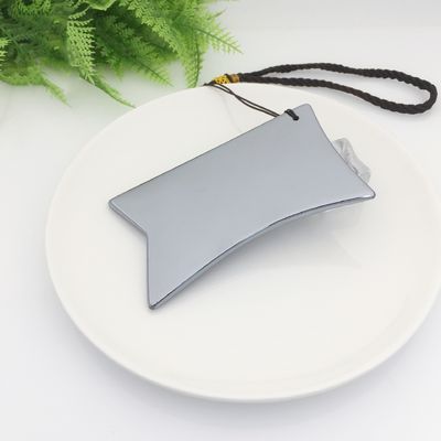 Terahertz Plate Scraping Massage Tool Gua Sha Guasha Board Voor Achter Lichaam Massager Lichaam met aangepast logo en zilver