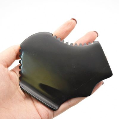 Gepersonaliseerde Bian Stone Guasha gezichtsmassage Gua Sha Board Tool voor persoonlijke gezondheidszorg Lymfatische drainage