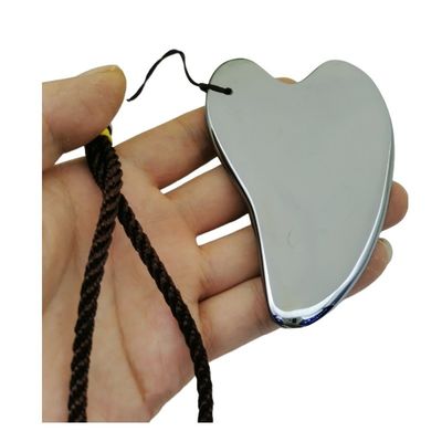 Terahertz Stone Gua Sha Gezichtsmassage Tool 2024 Custom Logo Handheld voor lichaamsmassageapparatuur in hartvorm
