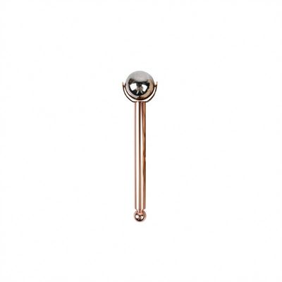 Gepersonaliseerd logo beschikbaarZink legering Gezicht afslanking apparaat Metalen gezichtsmassage rol Anti-rimpel huidverzorging schoonheidstools