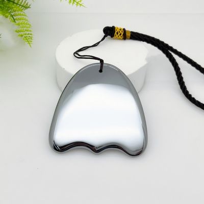 Gepersonaliseerd logo beschikbaard Terahertz Gua Sha Massage Scraping Tool voor Body Spa Gezicht schoonheid in vis staart vorm