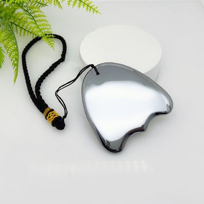 Gepersonaliseerd logo beschikbaard Terahertz Gua Sha Massage Scraping Tool voor Body Spa Gezicht schoonheid in vis staart vorm